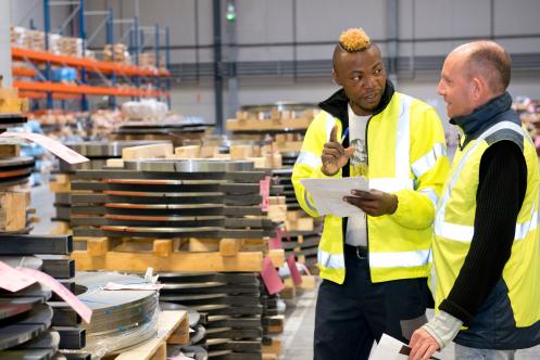 Employees from ARaymond France